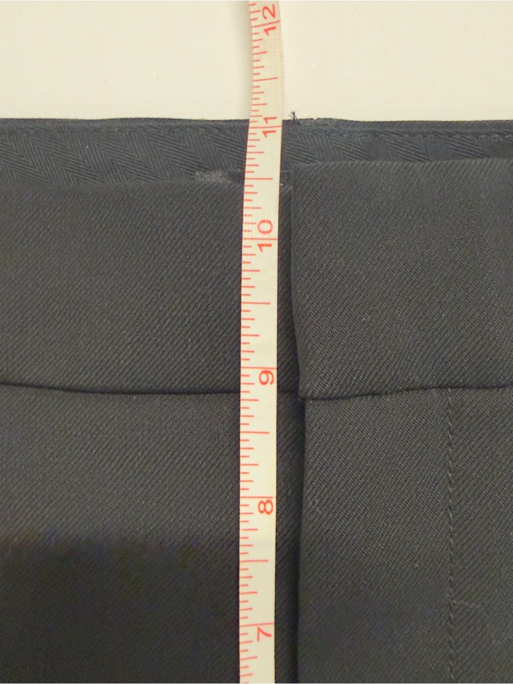 Madewell Kick Out Crop Pants Wool Blend Twill Size 6 - Picture 14 of 15